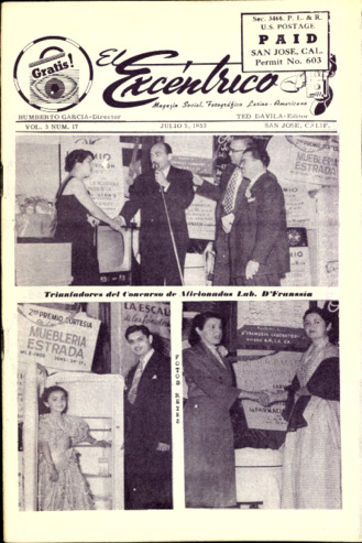 El Excentrico, 1953-07-05 thumbnail