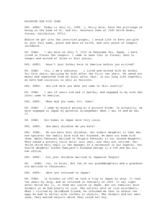 Masataro & Kiri Kubo thumbnail