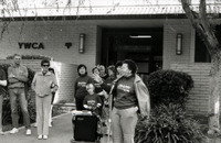 Group outside a YWCA building thumbnail