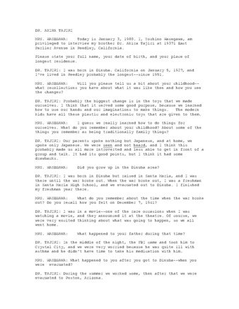 Dr. Akira Tajiri thumbnail