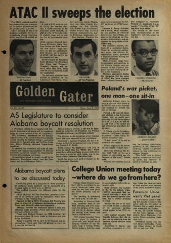 The Daily Gater 8 April 1965 thumbnail