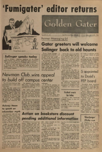 Golden Gater 22 April 1964 thumbnail
