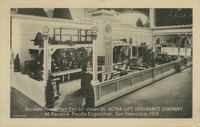 Accident Prevention Exhibit shown by Aetna Life Insurance Company at Panama-Pacific Exposition, San Francisco, 1915 thumbnail