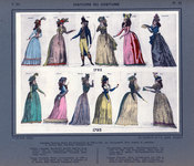 French costumes, revolution period 1792-1793 thumbnail