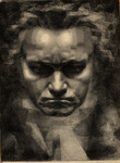Beethoven drawing by Fekkes thumbnail