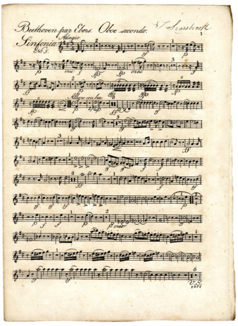 Symphony no. 2 in D major, op. 36, arranged for nonet thumbnail