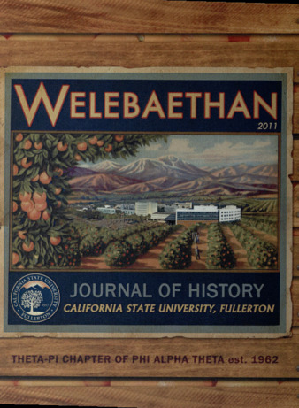 Welebaethan - Journal of History (2011) thumbnail