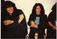 Friends handcuffed to each other thumbnail