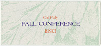 Fall Conference, 1993 thumbnail