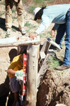 Gallegos farm, Root cellar construction 133 thumbnail