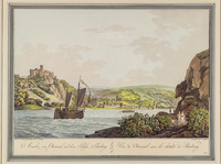 Plate 13. View of Oberwesel and the Castle Schönburg thumbnail