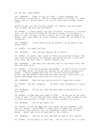 Mr. & Mrs. Masao Nakata thumbnail