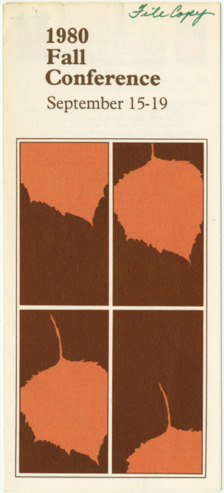1980 Fall conference thumbnail
