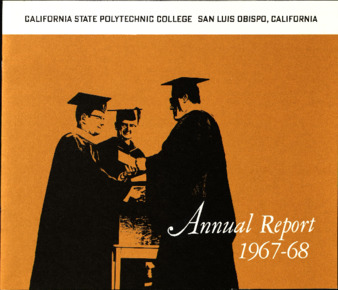 Annual Report, California Polytechnic State College, 1967-68 thumbnail