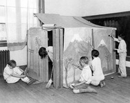 Painting in the classroom thumbnail