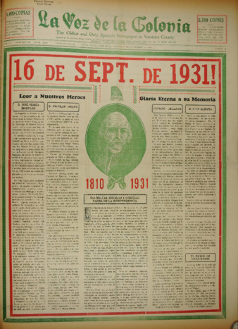 La Voz de La Colonia 11 de septiembre del 1931 (3) thumbnail