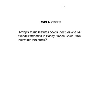 Honey Blonde Chica postcard thumbnail