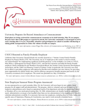 CSUCI Wavelength 2004_05_21-06_03 thumbnail