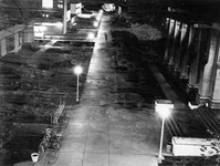 College campus at night. thumbnail