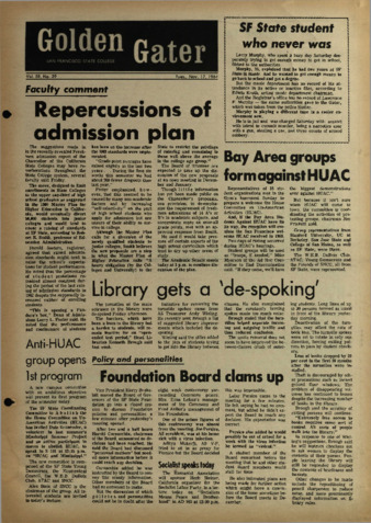 Golden Gater 17 November 1964 thumbnail