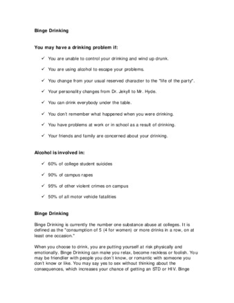 Binge Drinking (website) thumbnail