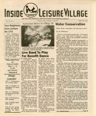 Inside Leisure Village Vol. 13 No. 1 thumbnail