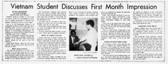 Vietnam Student Discusses First Month Impression thumbnail