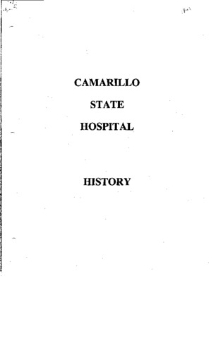 Camarillo State Hospital History thumbnail