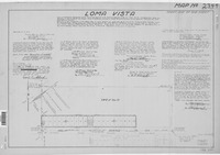 Loma Vista, Being a subdivision of a ortion of the SW quarter of the SW quarter of Sec 21, T18S, R2W San Bernardino base and meridian in the county of San Diego thumbnail