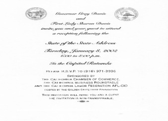 Invitation to the State of the State Address thumbnail