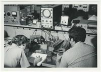[Electrical Engineering students in lab using an oscilloscope] thumbnail