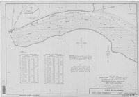Map of The Ordinary High Water Mark On The Right Bank of Petaluma Creek and a Portion of Black John Slough Marin County, California thumbnail