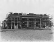 Front of Wisconsin State Building under construction thumbnail