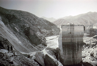 The Remains of the St. Francis Dam after the Disaster thumbnail