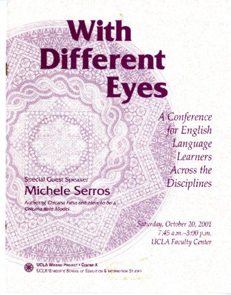 With Different Eyes A Conference for English Language Learners Across the Disciplines thumbnail