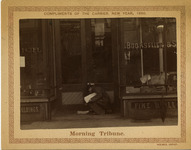 San Luis Obispo Morning Tribune, carrier's cards, San Luis Obispo, 1890 thumbnail
