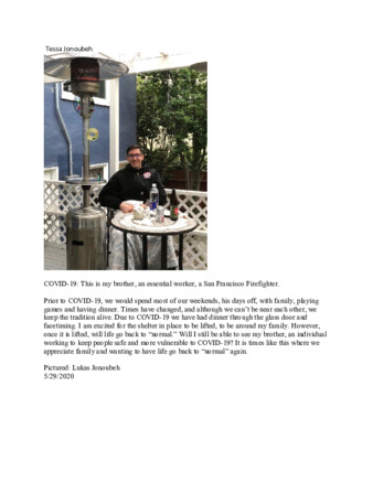 Tessa Jonoubeh COVID-19 Narartive thumbnail