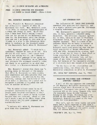 Letter to all Illinois Delegates and alternates thumbnail