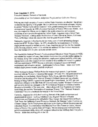 Lupe Anguiano's Involvement & Achievements Throughout Time thumbnail