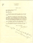 Letter from Julia Morgan to William Randolph Hearst, May 17, 1921 thumbnail