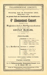 Vienna Philharmonic, 4th subscription concert, December 16, 1900, conducted by Gustav Mahler thumbnail