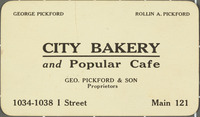 City Bakery business card thumbnail