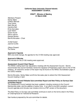 2006_03_01 Assessment Council Minutes thumbnail