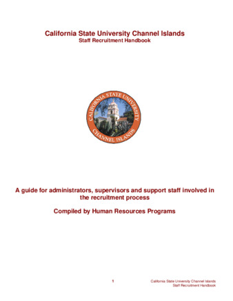 Staff Recruitment Handbook thumbnail