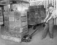 Moving wooden crates. thumbnail