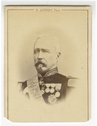 Portrait photograph of an unidentified man (Paris, France) thumbnail