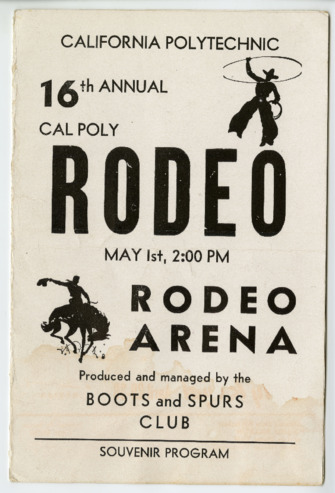 16th Annual Cal Poly Rodeo Souvenir Program thumbnail