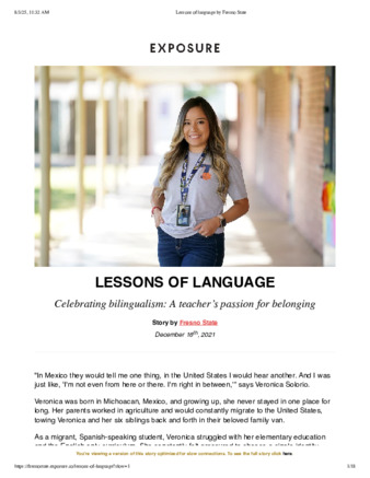 Lessons of language thumbnail