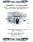 Dr. Ernesto Galarza Scholarship Symposium Program 2001 thumbnail