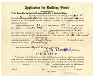 Application for Building Permit on Lot 2, 25 Block [61] thumbnail